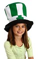 Free Stock Photo: A pretty young girl wearing a Saint Patrick