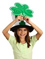 Free Stock Photo: A pretty young girl wearing a Saint Patrick