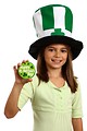 Free Stock Photo: A pretty young girl wearing a Saint Patrick