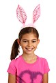 Free Stock Photo: A cute young girl wearing bunny ears