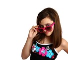 Free Stock Photo: A cute young girl dressed for summer