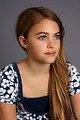 Free Stock Photo: A beautiful young girl posing with a gray background