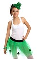 Free Stock Photo: A cute young girl dressed for Saint Patrick