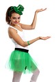 Free Stock Photo: A cute young girl dressed for Saint Patrick