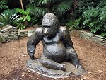 Free Stock Photo: Gorilla statue