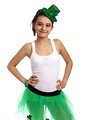 Free Stock Photo: A cute young girl dressed for Saint Patrick's Day.