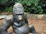 Free Stock Photo: Gorilla statue
