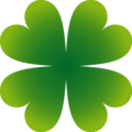 Free Stock Photo: Illustration of a four leaf clover