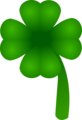 Free Stock Photo: Illustration of a four leaf clover