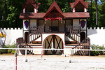 Free Stock Photo: Jousting arena at the 2011 Georgia Renaissance Festival