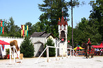 Free Stock Photo: A man on a horse at the 2011 Georgia Renaissance Festival