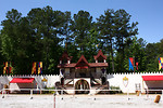 Free Stock Photo: Jousting arena at the 2011 Georgia Renaissance Festival