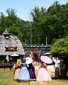 Free Stock Photo: Women in dresses at the 2011 Georgia Renaissance Festival