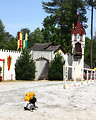 Free Stock Photo: A jousting arena at the 2011 Georgia Renaissance Festival