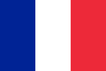 Free Stock Photo: Illustration of a French flag