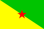 Free Stock Photo: Illustration of a French Guiana flag
