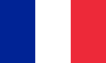 Free Stock Photo: Illustration of a French flag