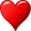 Free Stock Photo: Illustration of a red heart