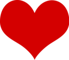 Free Stock Photo: Illustration of a red heart