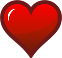 Free Stock Photo: Illustration of a red heart.