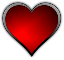 Free Stock Photo: Illustration of a red heart