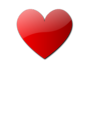 Free Stock Photo: Illustration of a red heart
