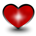 Free Stock Photo: Illustration of a red heart