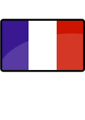 Free Stock Photo: Illustration of a French flag