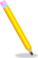 Free Stock Photo: Illustration of a pencil