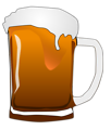 Free Stock Photo: Illustration of a mug of beer