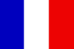 Free Stock Photo: Illustration of a French flag