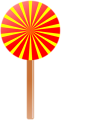 Free Stock Photo: Illustration of a lollipop