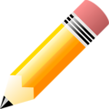 Free Stock Photo: Illustration of a pencil