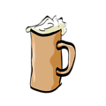 Free Stock Photo: Illustration of a mug of beer