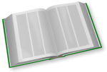 Free Stock Photo: Illustration of an open book