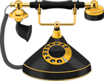 Free Stock Photo: Illustration of a an antique telephone