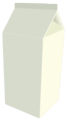 Free Stock Photo: Illustration of a carton of milk