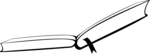 Free Stock Photo: Illustration of an open book