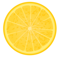 Free Stock Photo: Illustration of an orange slice