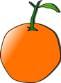 Free Stock Photo: Illustration of an orange