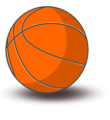 Free Stock Photo: Illustration of a basketball