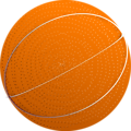 Free Stock Photo: Illustration of a basketball