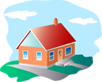 Free Stock Photo: Illustration of a house