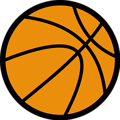 Free Stock Photo: Illustration of a basketball