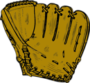 Free Stock Photo: Illustration of a baseball mitt