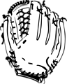 Free Stock Photo: Illustration of a baseball mitt