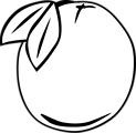 Free Stock Photo: Illustration of an orange