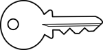 Free Stock Photo: Illustration of a key