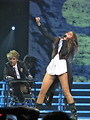 Free Stock Photo: Miley Cyrus singing on stage