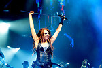 Free Stock Photo: Miley Cyrus singing on stage